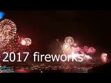 Fireworks Show 2017 New Year's Eve -Melbourne, Sydney, Canberra, Honiara Australia