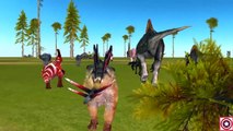 Funny Dinosaurs Compilation | 3D Big Dinosaurs Movies For Children | Dinosaurs Cartoon Short Movie