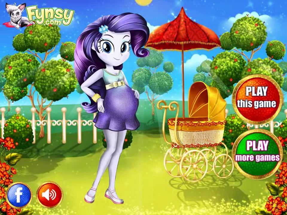 Rarity is preparing to leave! The game for girls! Child Game! Cartoons for girls! Kids Games!