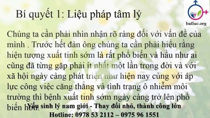 15 bí quyết chống xuất tinh sớm hiệu quả
