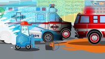 The Brave Fire Truck and Super Cars - Chi Chi Puh - Cars & Trucks for Kids