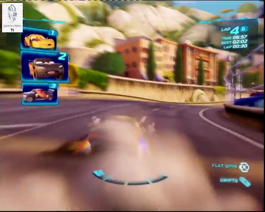 Cars 2 Game - London Race Carbon Fiber Lightning Mcqueen - Casino Tour - Disney Car Games