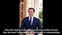Assad congratulates Syrians on 'liberation' of Aleppo-8PTb5TTIFKQ