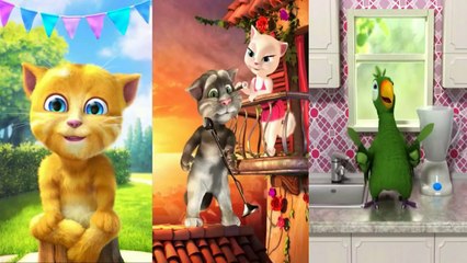 Lollipop Finger Family Colored Talking Ginger Compilation For Kids