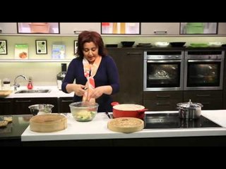 سلطة روسى - لحم فيلية بالمستردة - مكرونة بالتونة و المستردة#عيش_وملح#ماجى_حبيب#cbcsofra