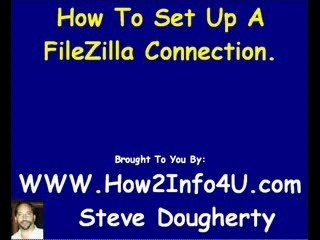How to set up an FTP connection using FileZilla