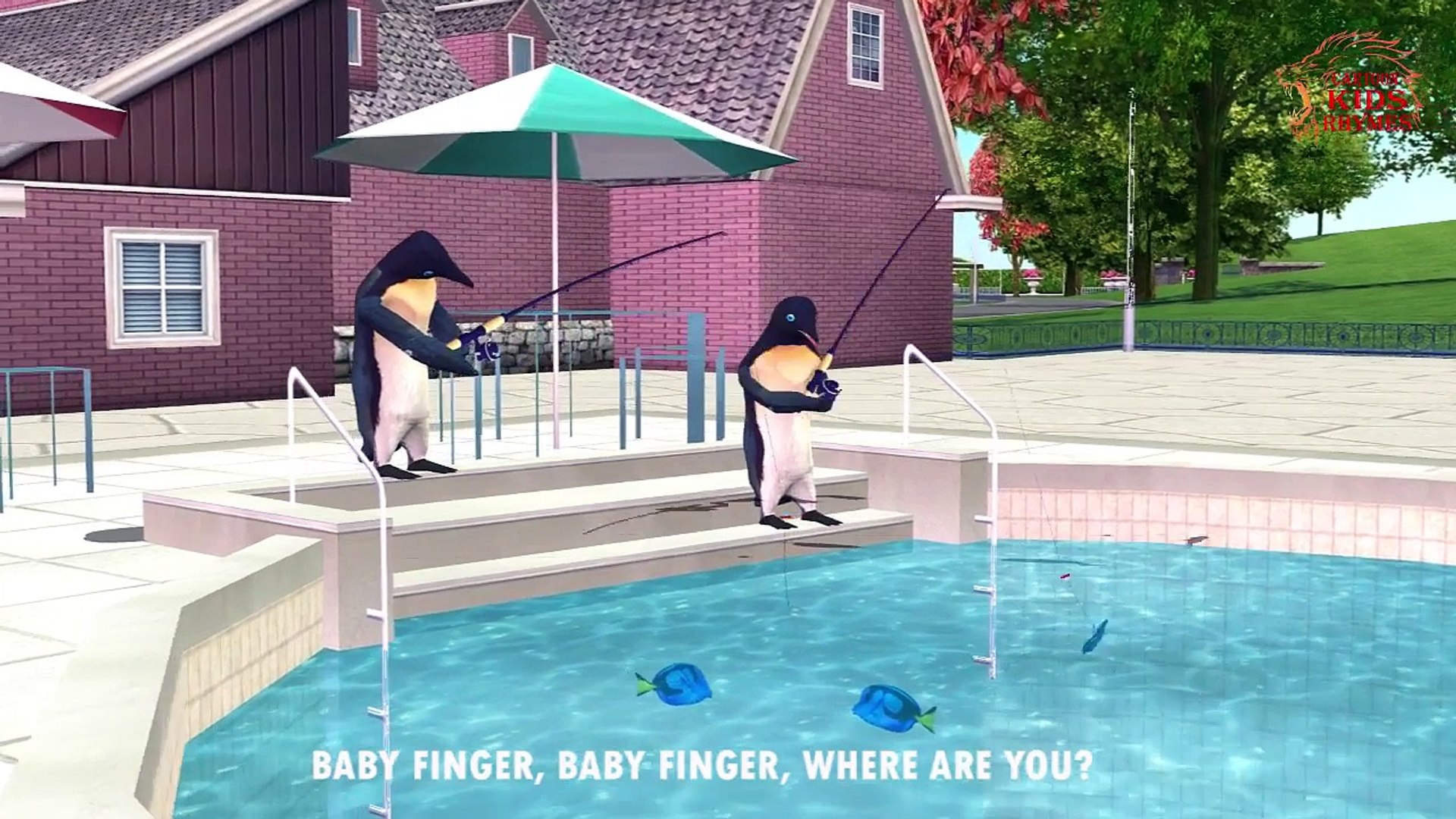 Penguin Finger Family | Penguin Finger Family Song | Cartoon Kids Rhymes