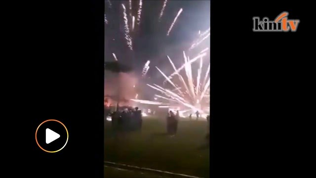 Ten injured in New Year fireworks show in Klang