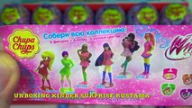 Сюрпризы Чупа Чупс Феи Клуб Винкс Unboxing Surprise Eggs Club Winx Chupa Chups