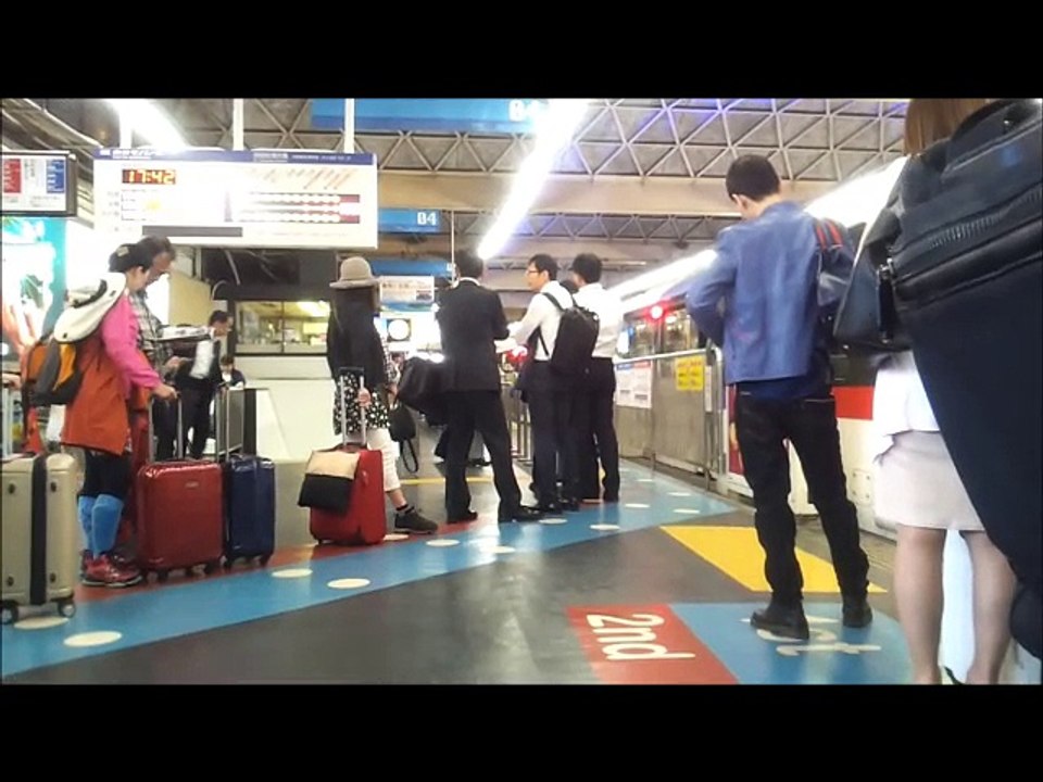 東京モノレール　浜松町駅ホーム