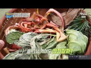 껍질로 주스를 만든다?! 몸신만의 건강주스 비법!