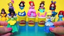 NEW Sparkle Play Doh dresses Disney Little Kingdom princess dolls Magiclip doll playdough