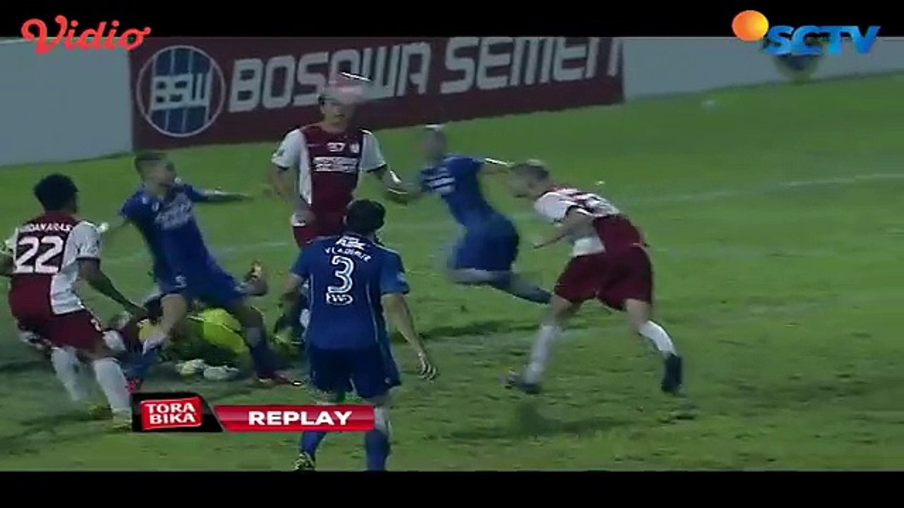 Highlight PSM Makassar vs Persib Bandung - Torabika Soccer Championship 2016