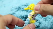 Learning Sea Creatures for Children with Sea Creatures Fishing Toy