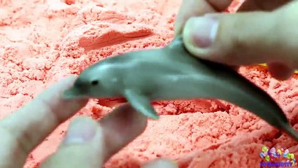 Learning Sea Creatures for Children with Sea Creatures Fishing Toy