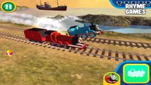 Thomas & Friends: James Vs Thomas and James Vs Toby Daddy Finger Family Nursery Rhymes