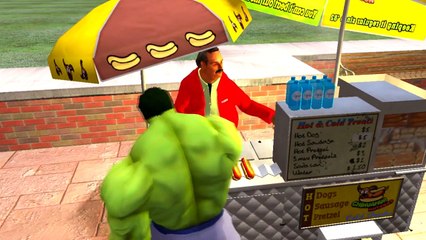 Hulk & Spiderman & Mickey Mouse Superhero Friends and Ambulance Cars Colors Nursery Rhymes