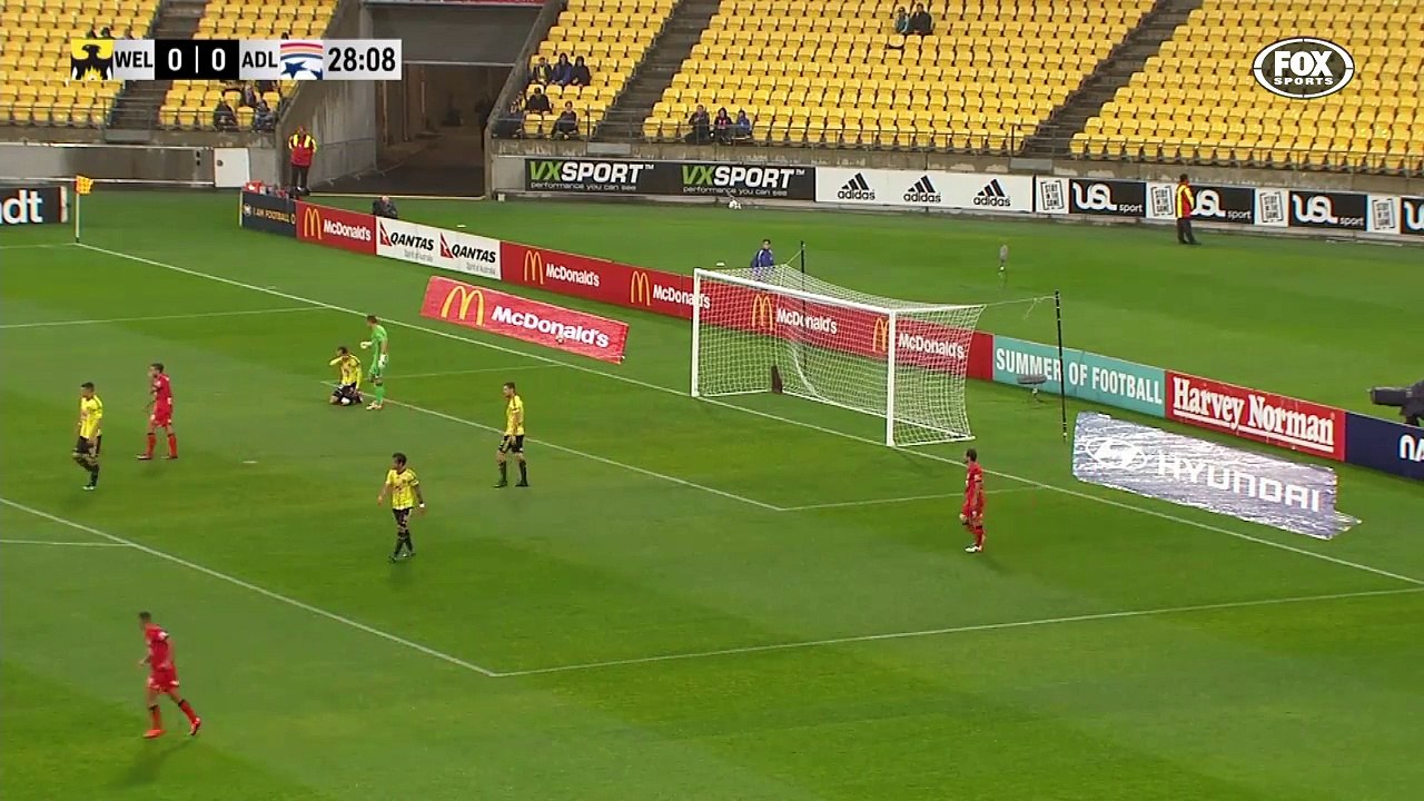 Wellington Phoenix vs Adelaide United  0-0 Highlights 01-01-2016 (HD)
