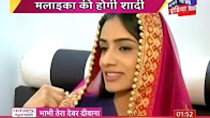 MALAIKA RISHI SHADI DRAMA Kasam Tere Pyaar Ki 1 January 2017