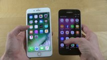 iPhone 7 Plus vs. Samsung Galaxy S7 Android 7.0 Nougat Beta - Which Is Faster-