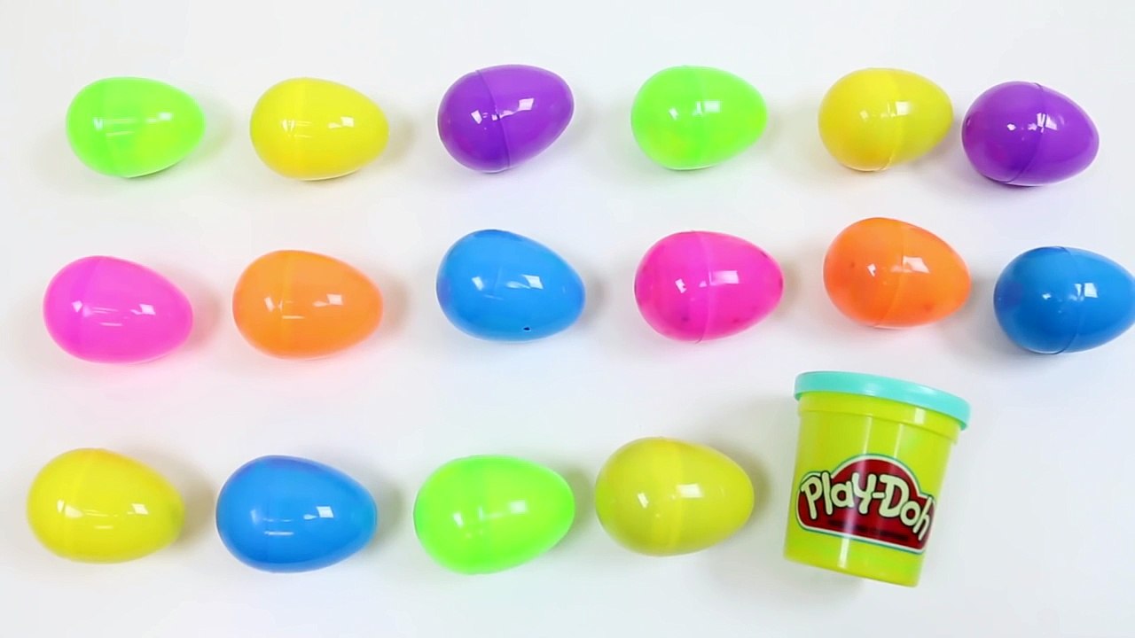 Learn Colors and Patterns with Surprise Eggs! Surprise Egg Opening with Toys!