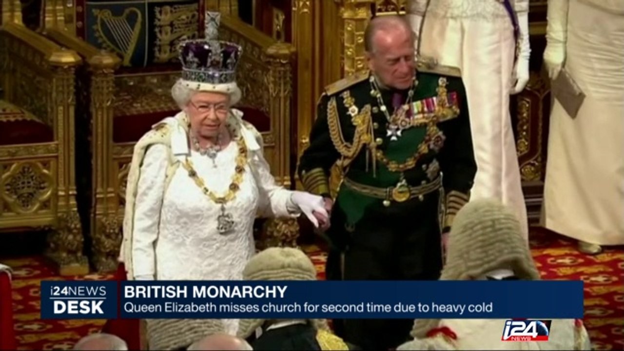 Queen Elizabeth misses church for 2nd time due to heavy cold