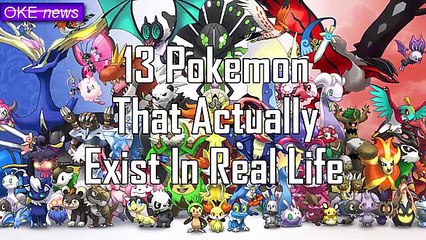 13 Pokemon That Actually Exist In Real Life HD