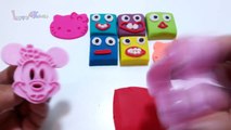 Play-Doh Learn colors Face Minnie Mouse Hello Kitty for kids