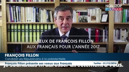 Voeux aux Français : François Fillon veut faire de 2017 "l'année du redressement"