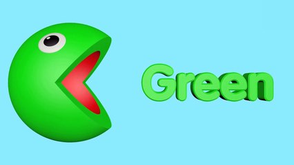 Learn Colors With Pacman For Kids - Garbage Trucks - Funny Videos For Kids # FunnyLearn