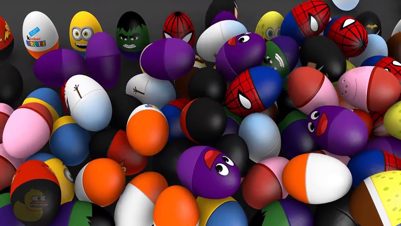 Learn Colors with Animated 3D and Surprise Eggs Ball Pit Show by DuckDuckKidsTV 06