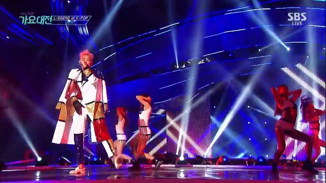 T.O.P X Uhm Jung Hwa - ‘D.I.S.C.O’ in 2016 SBS Gayodaejun