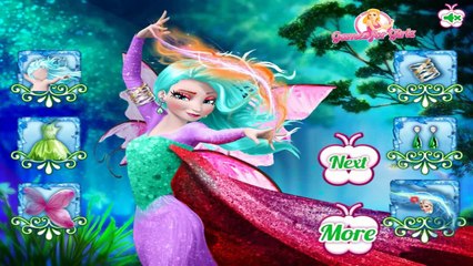 Frozen Elsa Fairy Tale Dress Up games | Frozen Elsa and Anna movie games for kids