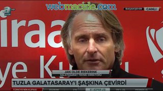 Tuzlaspor 3-2 Galatasaray | Riekerink | Maç Sonu Röportaj | 28.12.2016 | www.webmacizle.com