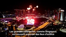Des feux d'artifice à travers le monde pour fêter 2017