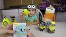 HUGE MINIONS MYSTERY MINIS CASE BIG PLAYDOH MINIONS SURPRISE EGG MINION SURPRISE TOYS Toy Opening