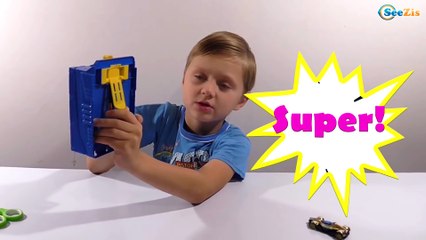 Hot Wheels Toys. Video for kids – unboxing toys trucks. Cars Toys Review Episode 14