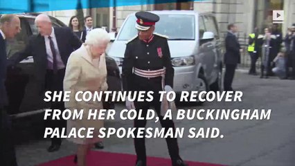 Queen Elizabeth misses New Year Day's church service