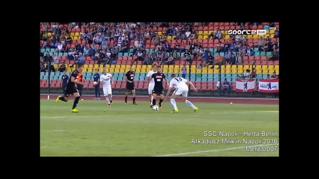 Arkadiusz Milik GOALS Napoli 2016 - all goals Milik in Napoli 2016