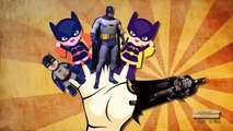 Batman Song | Batman Finger Family Songs For Children | Batman Finger Family Nursery Rhymes For Kids