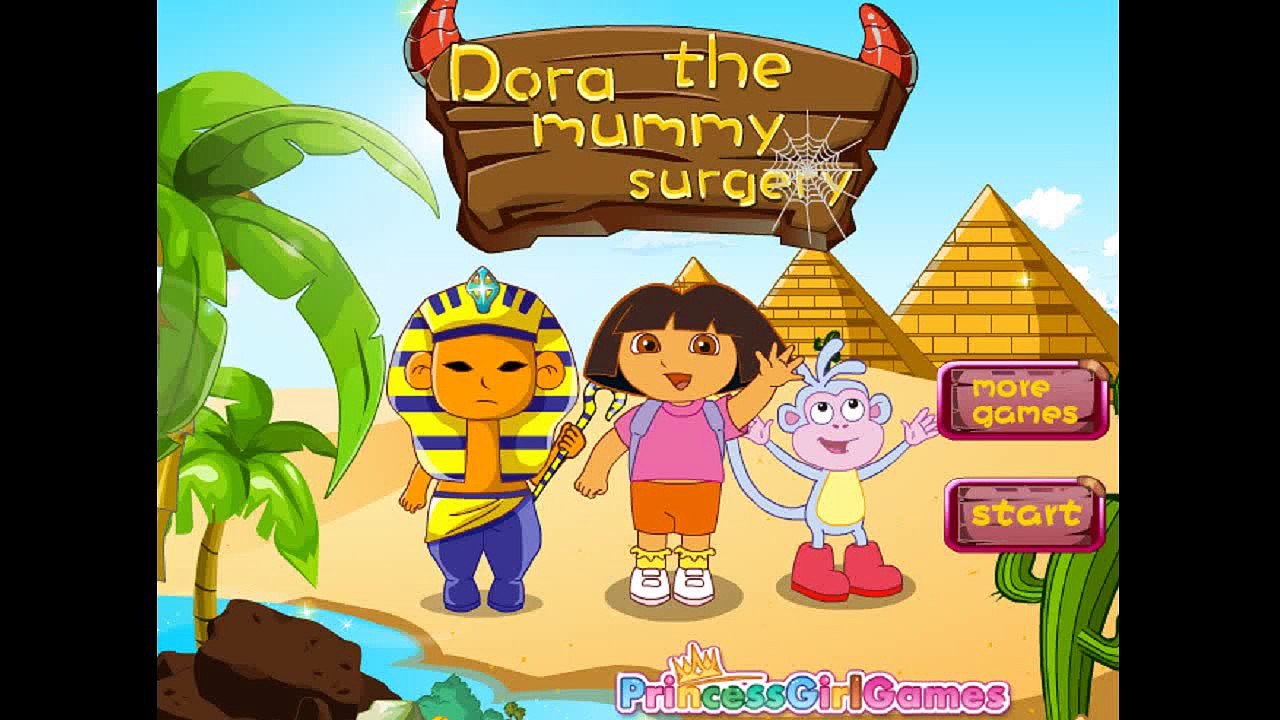 Dora The Mummy Surgery - Dora The Explorer