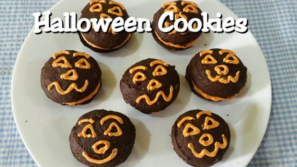 How to make Halloween cookies- Cara membuat Halloween Cookies