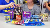 HUGE Ninja Turtles Surprise Bucket TMNT & Kid Surprise Toys for Boys Cars Kids Toy Kinder Playtime