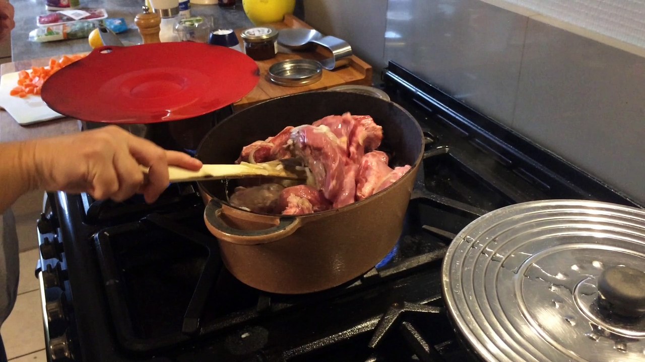 les joues de porc au cidre de Caroline