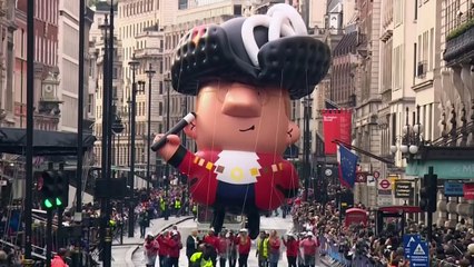 Thousands turn out for London’s New Year’s Day Parade