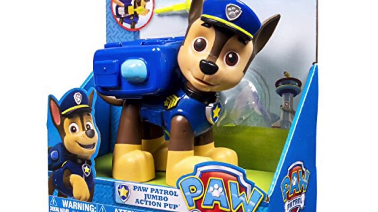 paw patrol jumbo action pup marshall