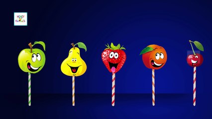 The Fruit Cake Pop Finger Family Song | Cake Pop Daddy Finger Songs for Children in 3d