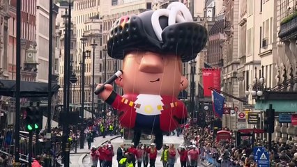 Thousands turn out for London’s New Year’s Day Parade