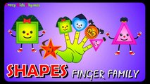 Shapes Cartoon Finger Family Rhyme for Children | Daddy Finger Family Song Kids Songs