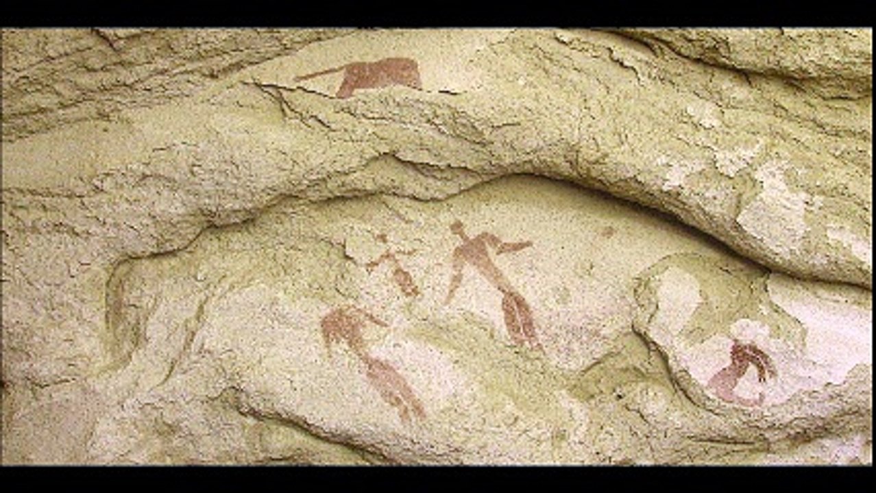 Une curieuse peinture rupestre de 5.000 ans découverte en Égypte ?